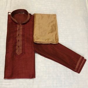 🆕  🎁 💝 Men's Indian Kurta Pajama  Large 42